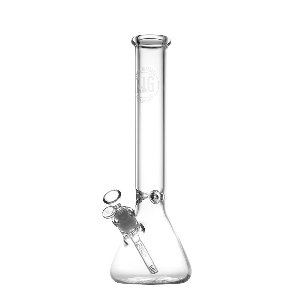 16'‘ 7mm Beaker Water Pipe - REBEL INITIATE GLASSWORKS